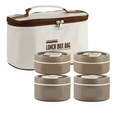 Portable insulated lunch box