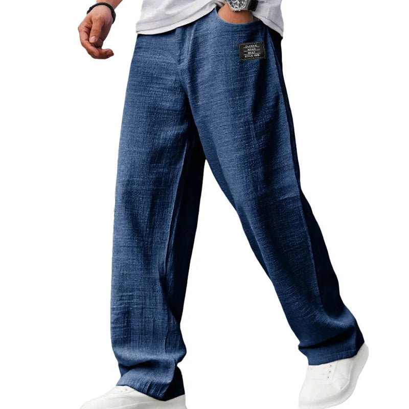 Everyday Breathable Straight Leg Comfort Trousers